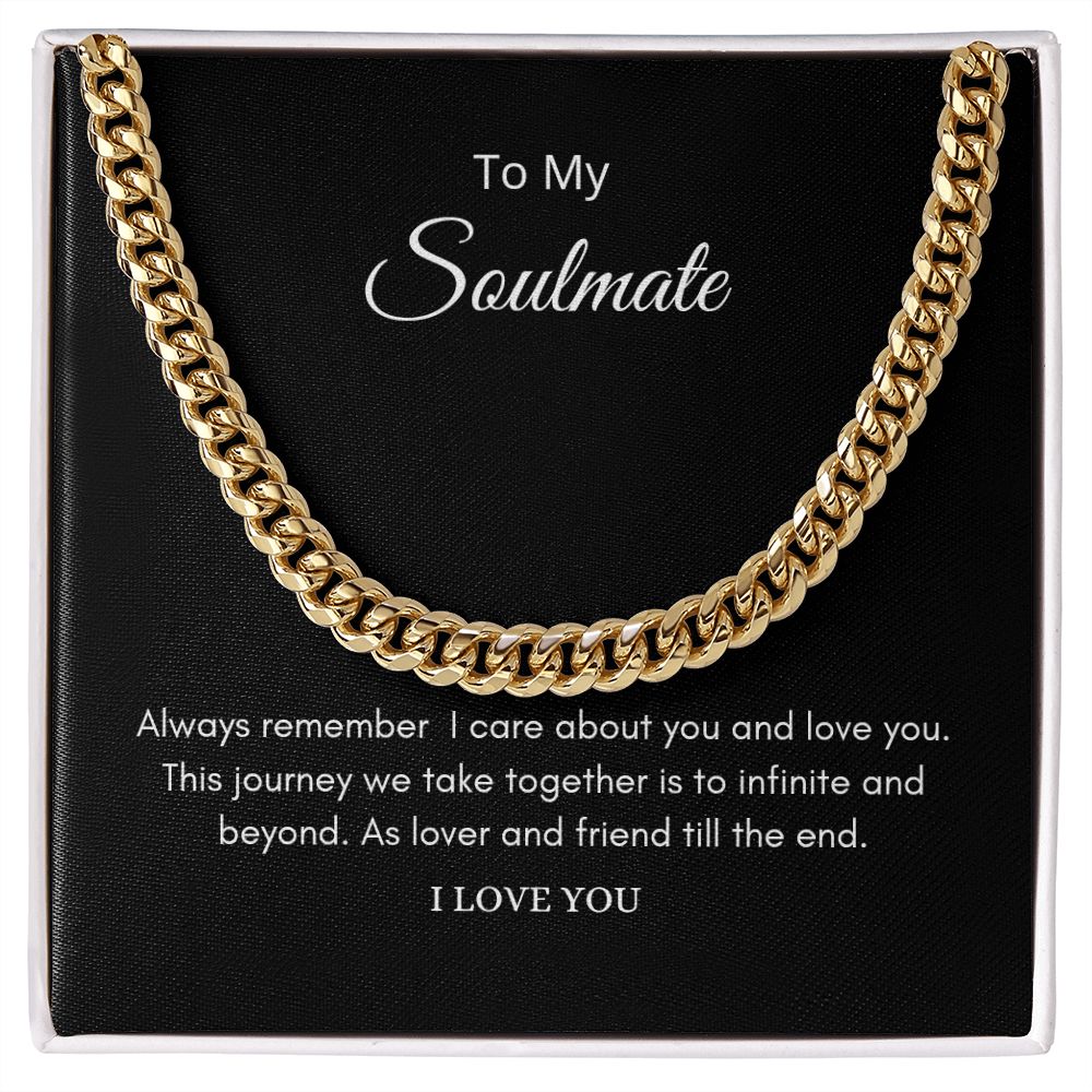 To My Soulmate Cuban Link