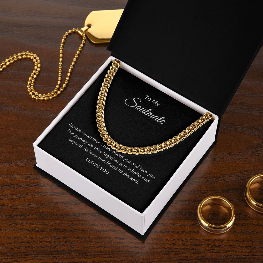 To My Soulmate Cuban Link