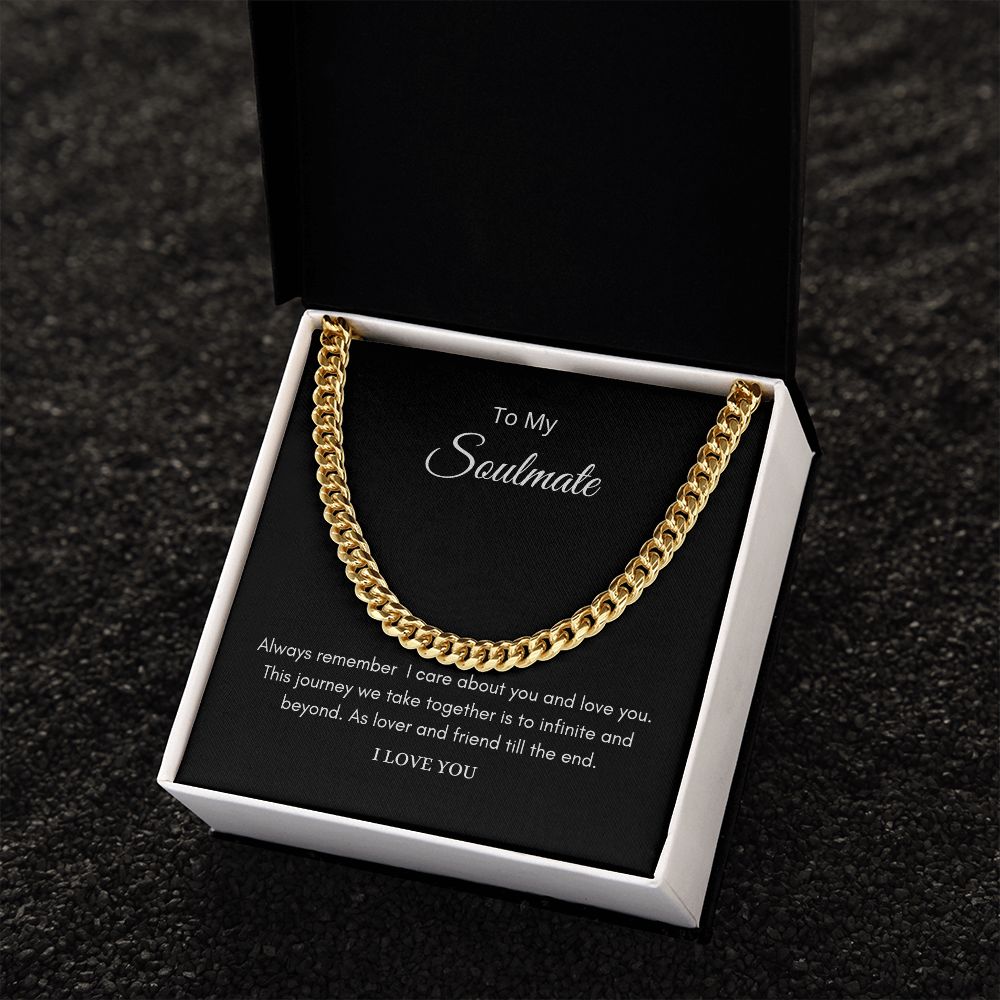 To My Soulmate Cuban Link