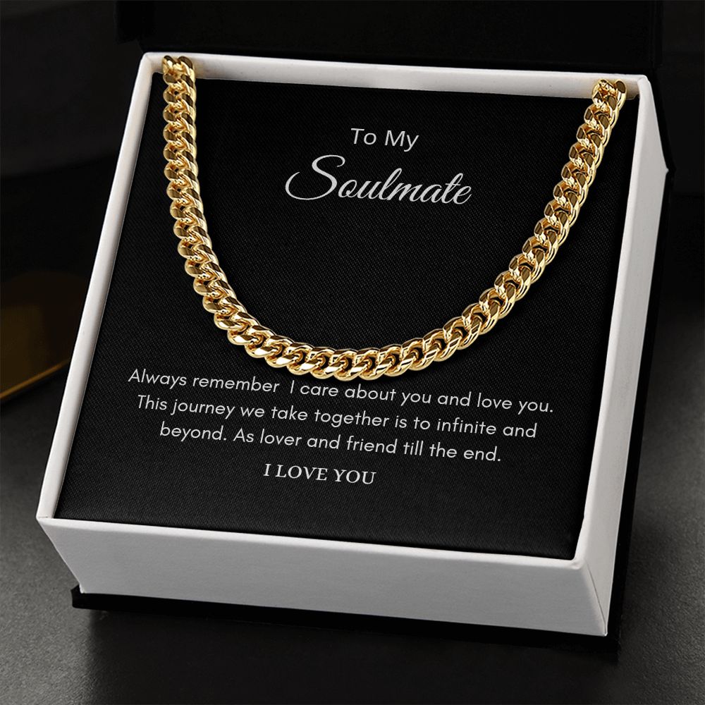To My Soulmate Cuban Link