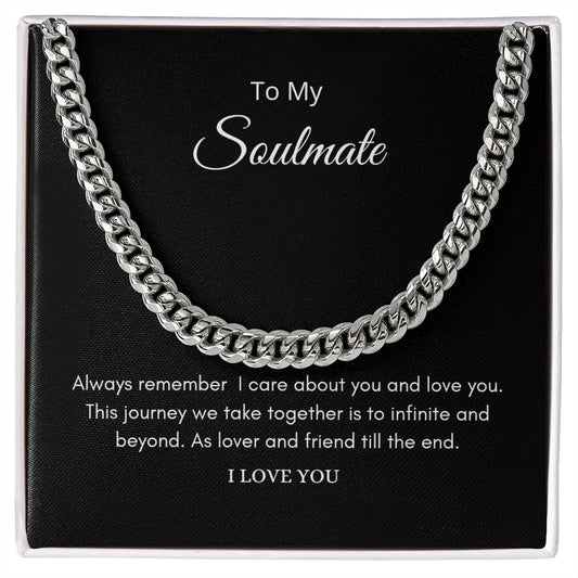 To My Soulmate Cuban Link