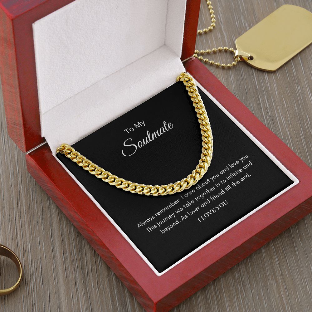 To My Soulmate Cuban Link