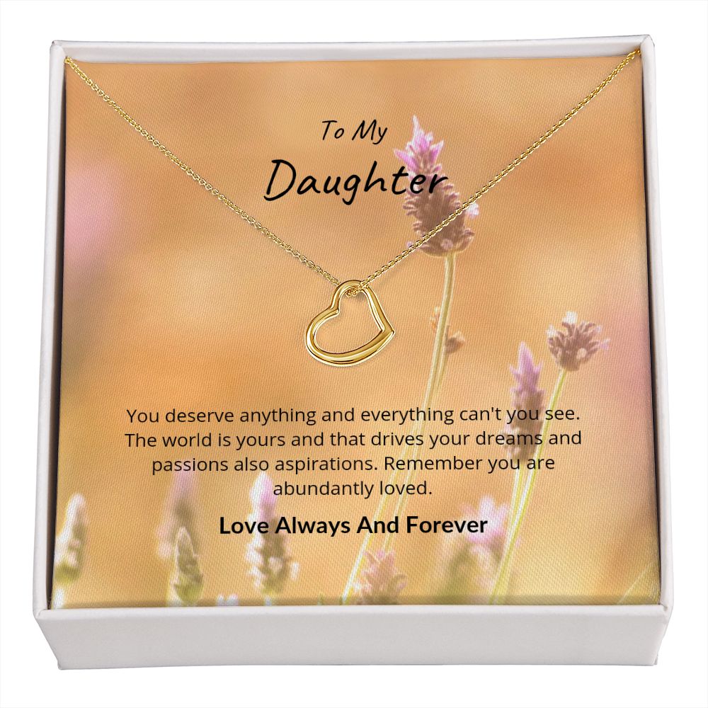To My Daughter