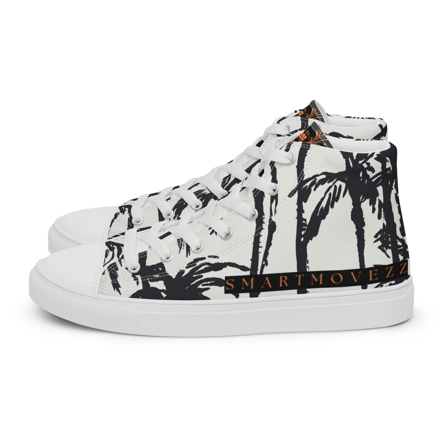 Men’s high top canvas shoes