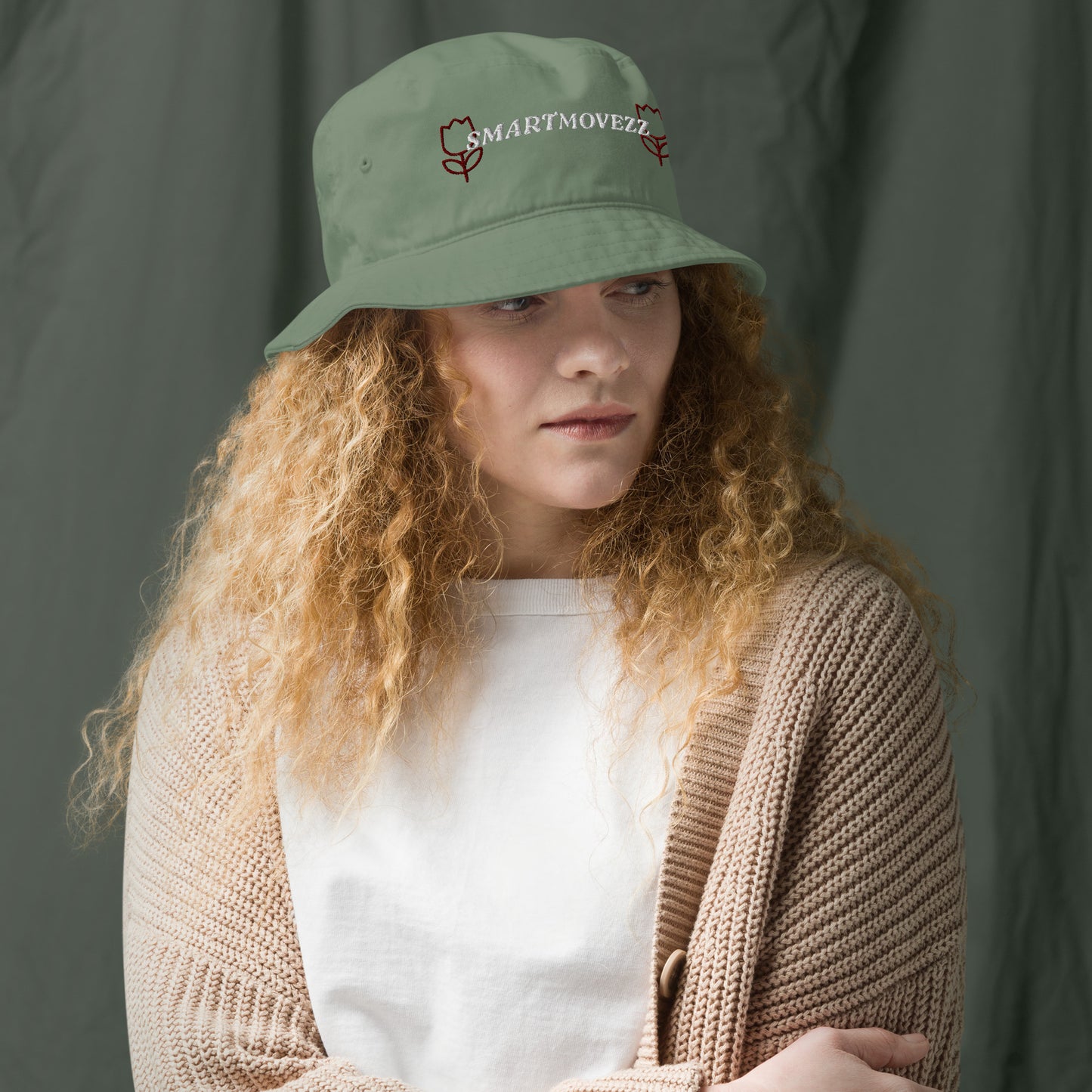 ROSE S Organic bucket hat