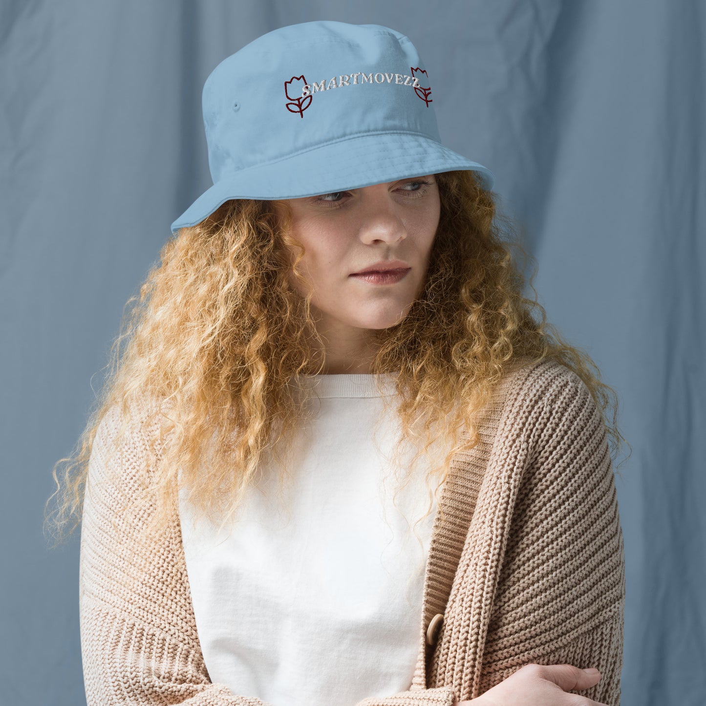 ROSE S Organic bucket hat