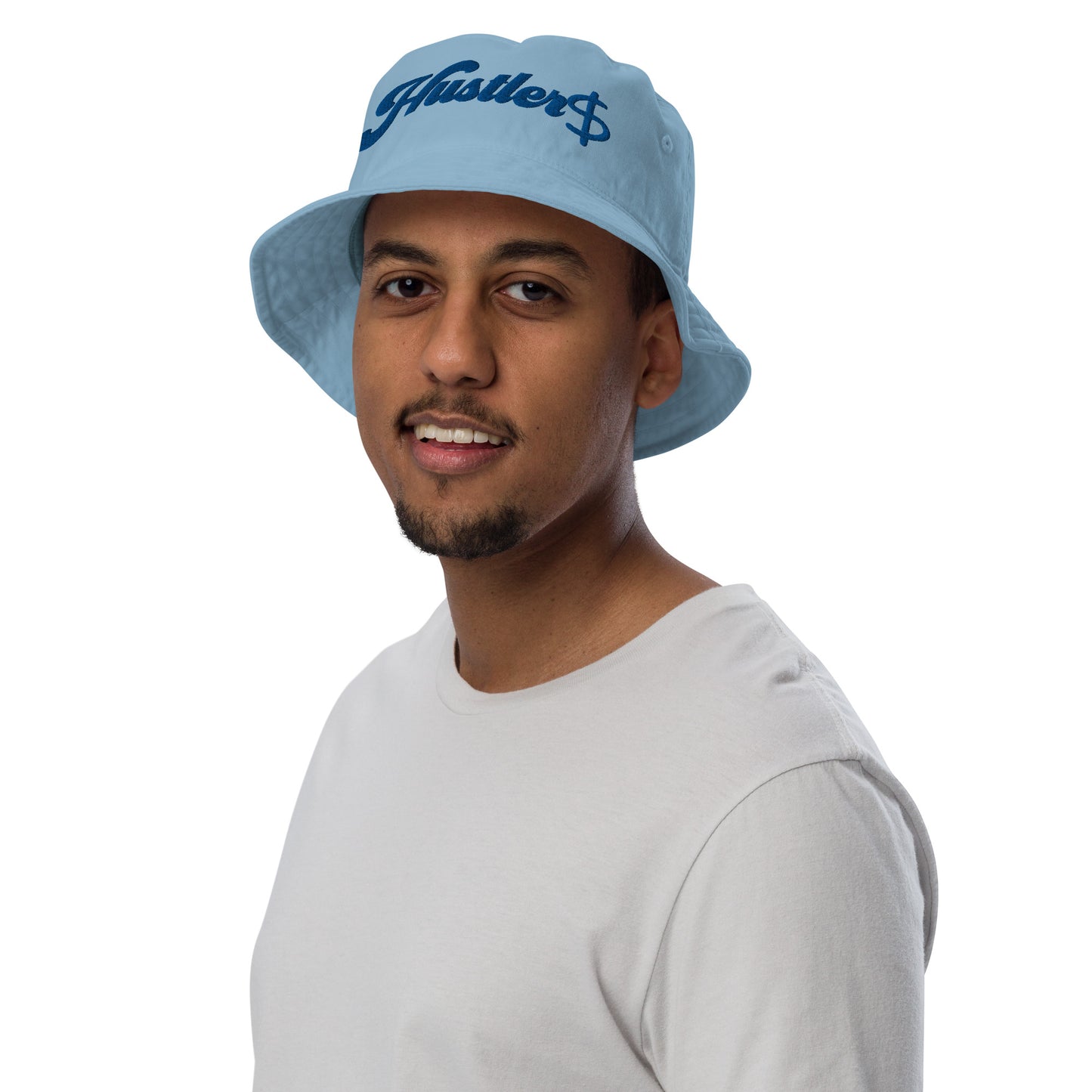 Blue Hustle Bucket Hat