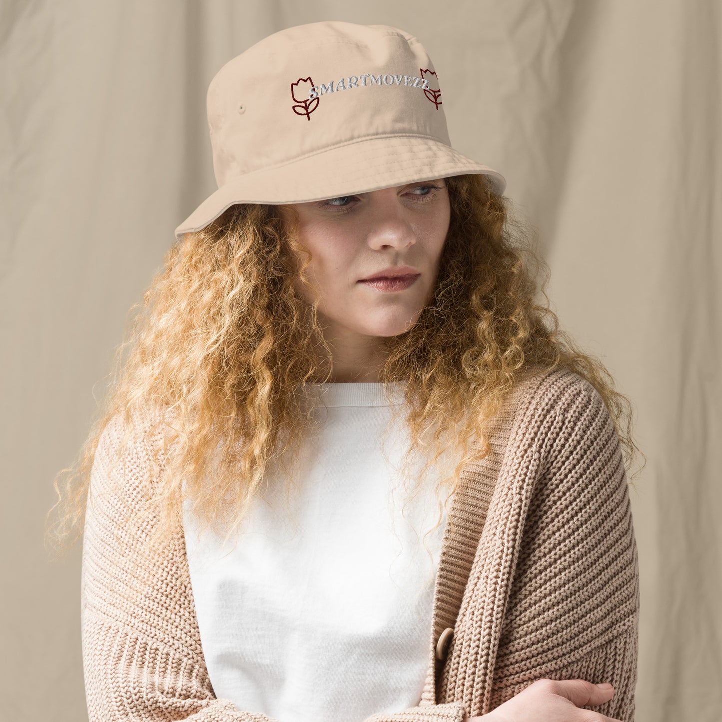 ROSE S Organic bucket hat