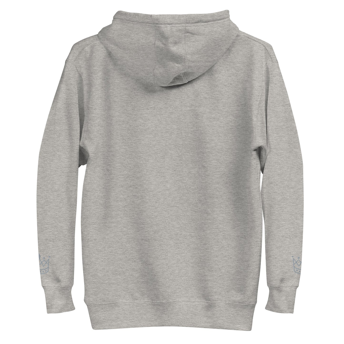 Crown gray SM Hoodie