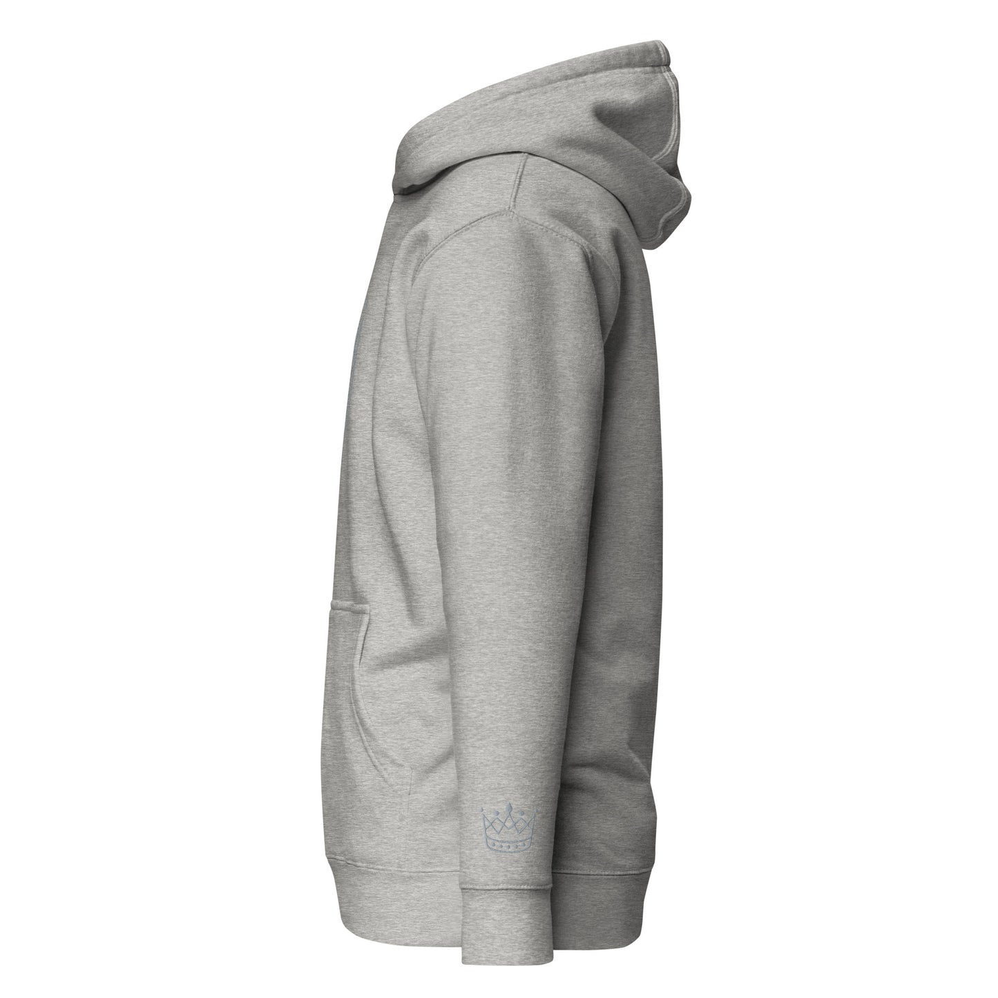 Crown gray SM Hoodie