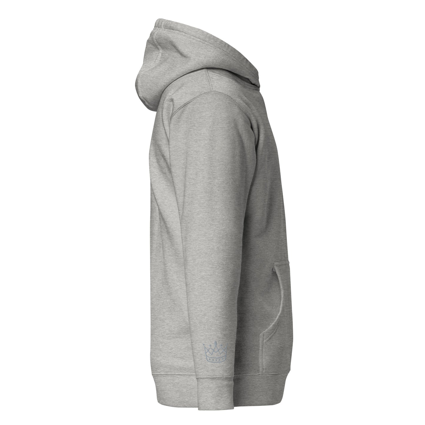 Crown gray SM Hoodie