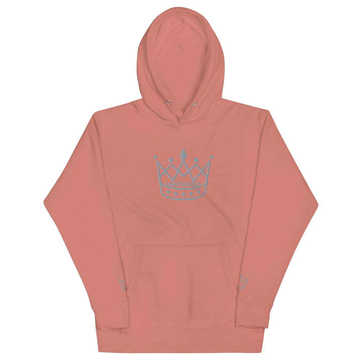 Crown gray SM Hoodie