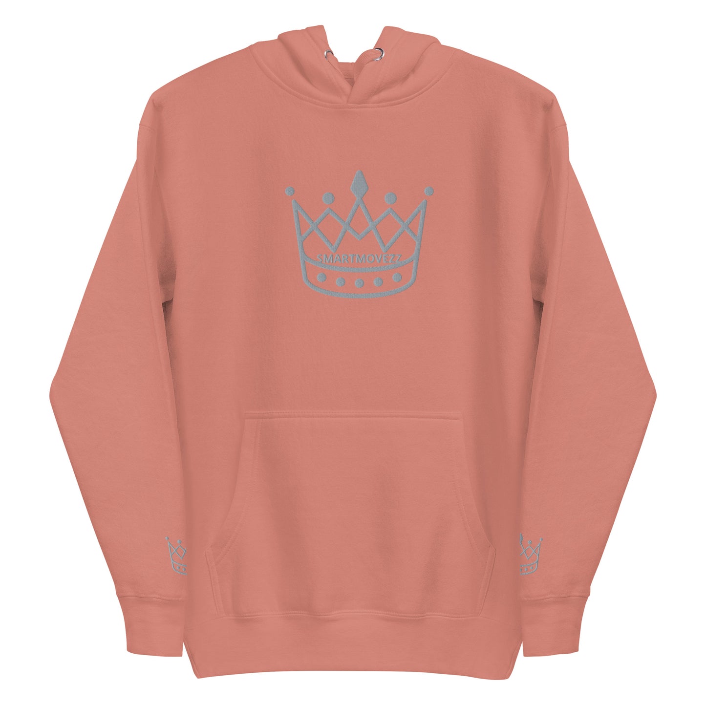 Crown gray SM Hoodie