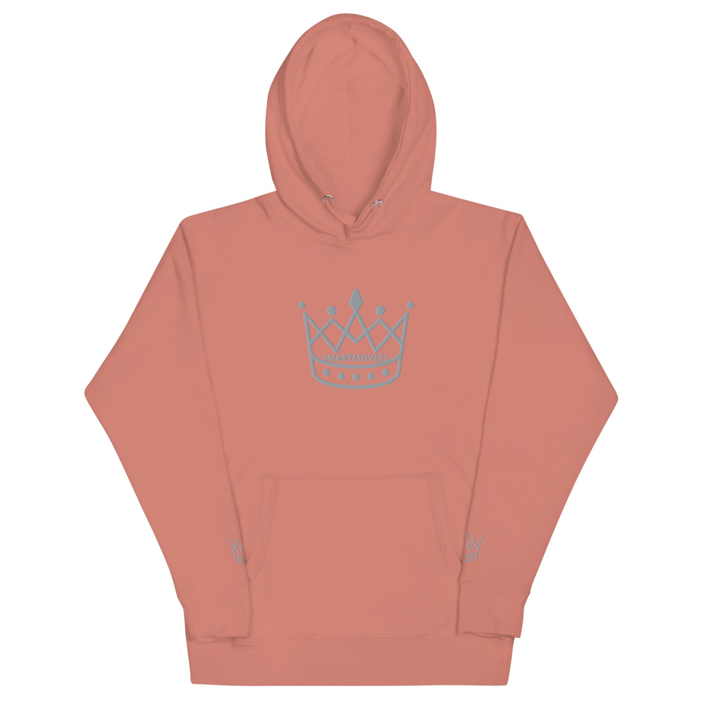 Crown gray SM Hoodie