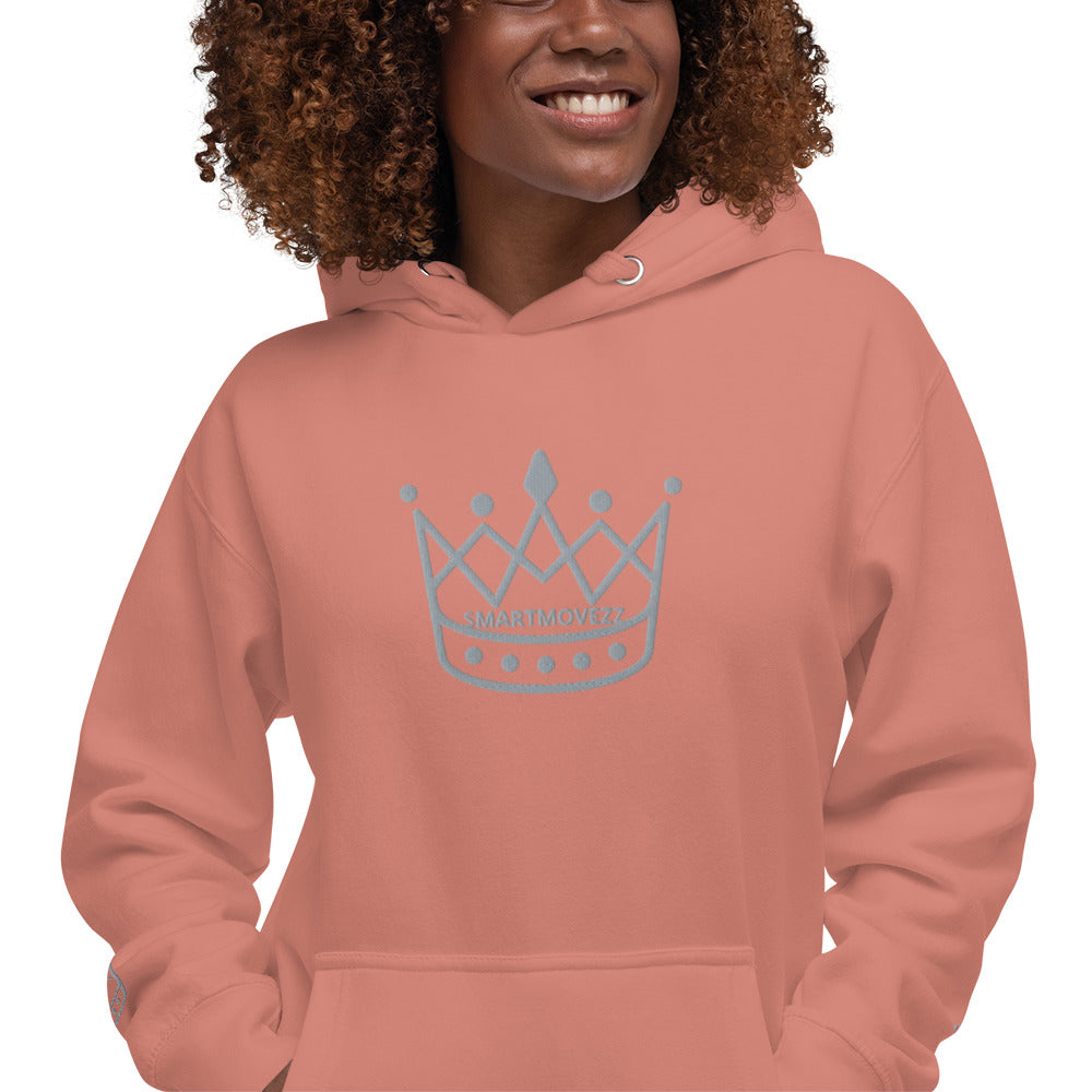 Crown gray SM Hoodie