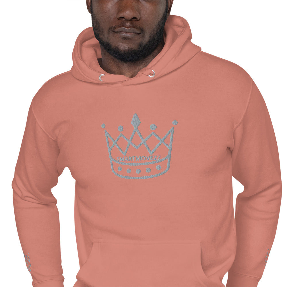 Crown gray SM Hoodie