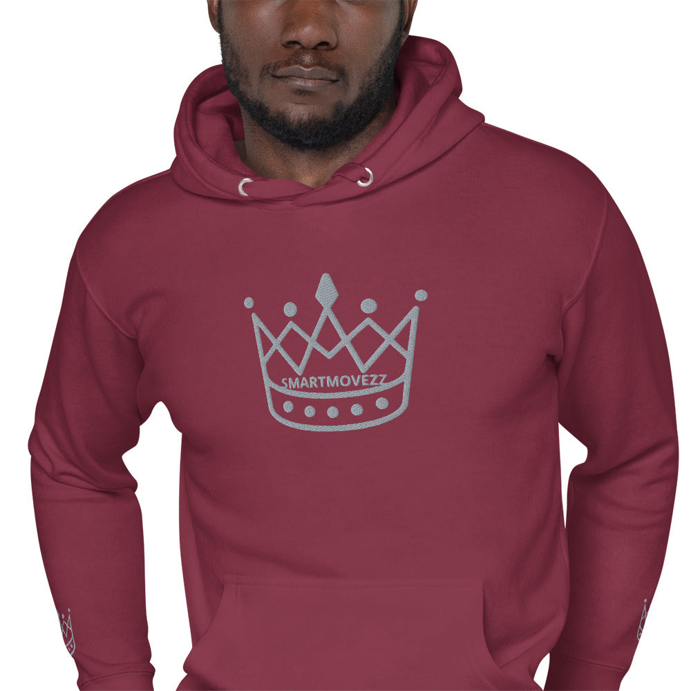 Crown gray SM Hoodie