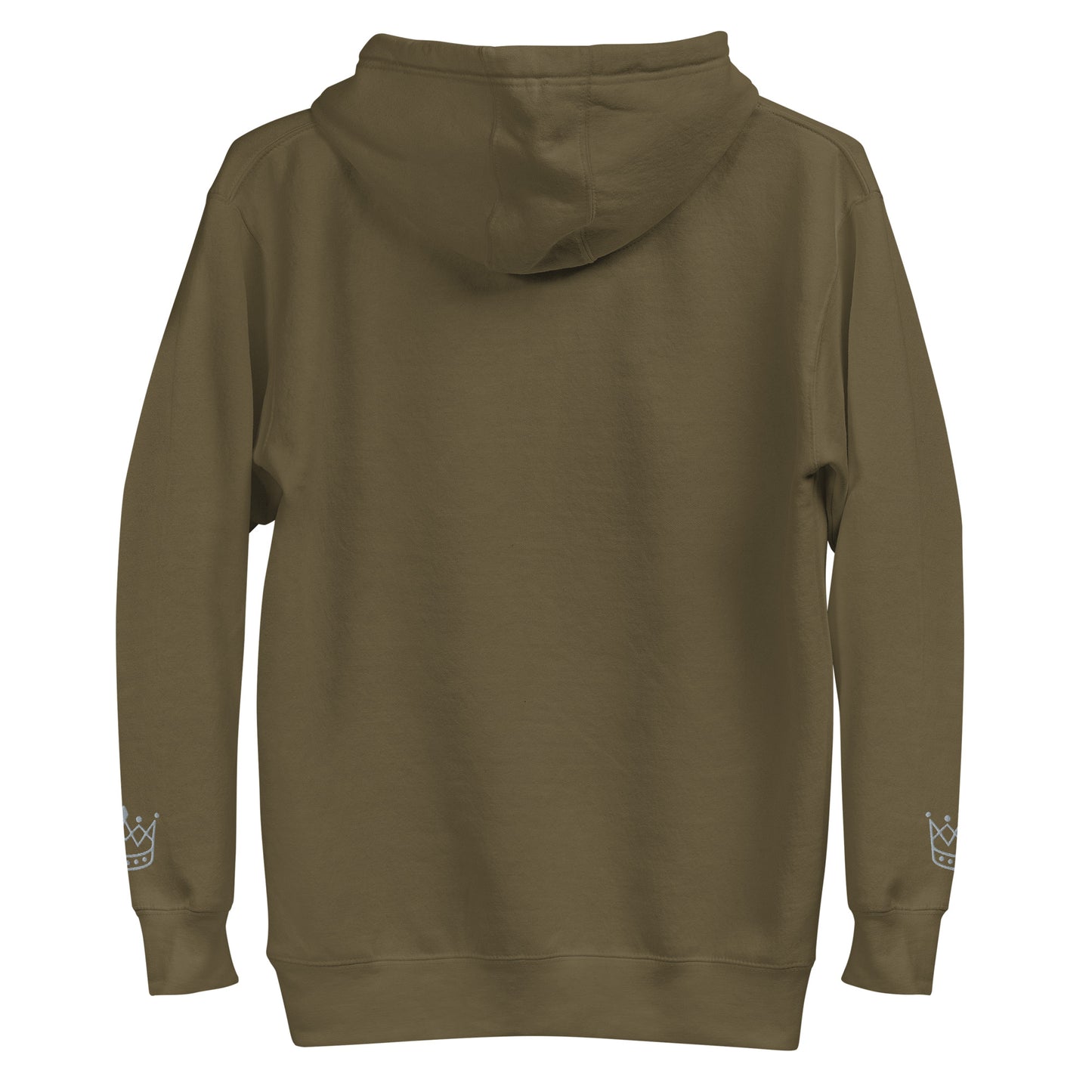 Crown gray SM Hoodie