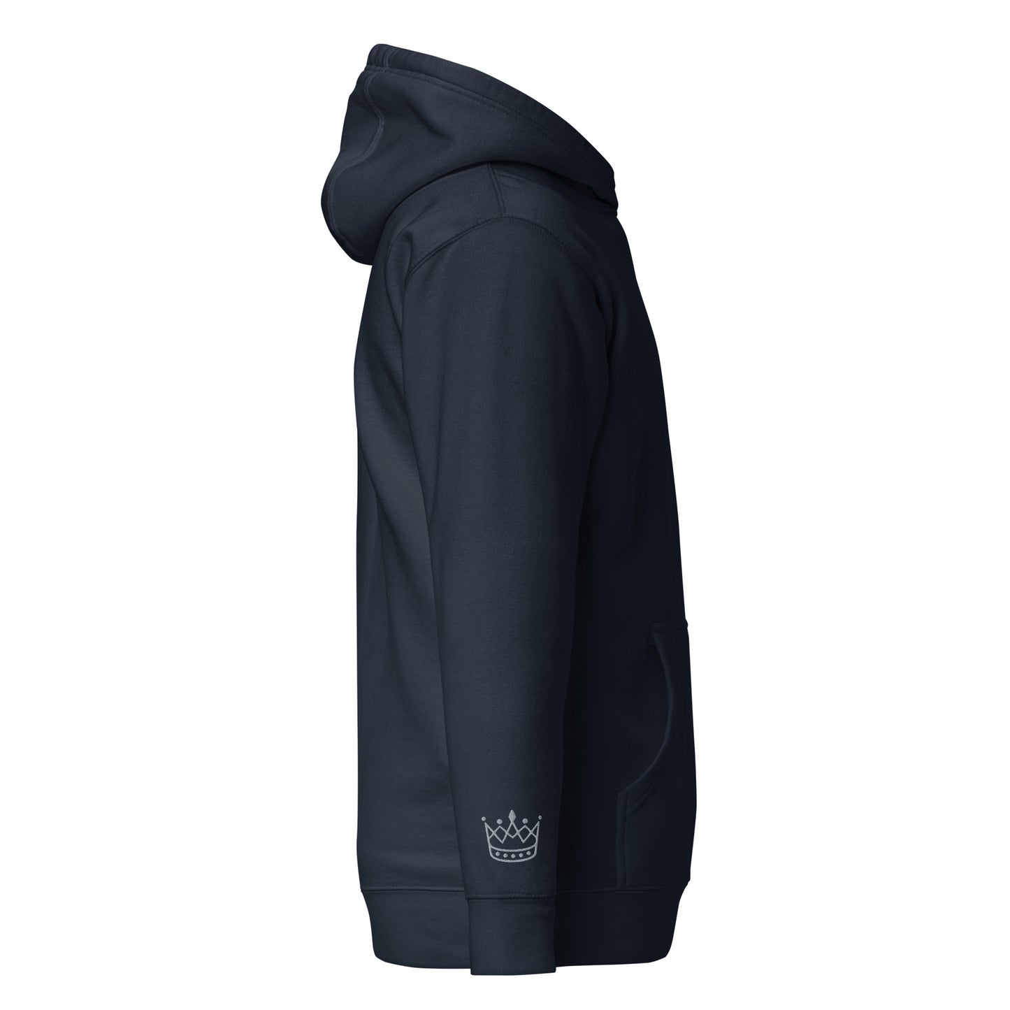 Crown gray SM Hoodie