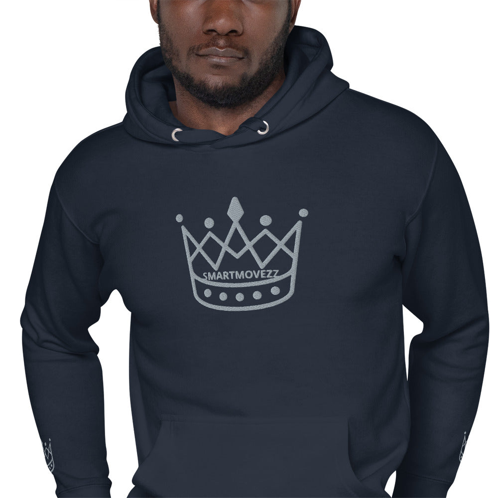 Crown gray SM Hoodie