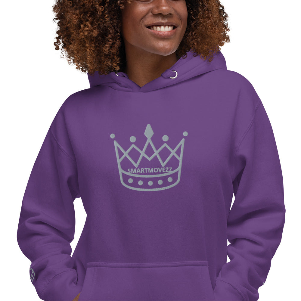 Crown gray SM Hoodie