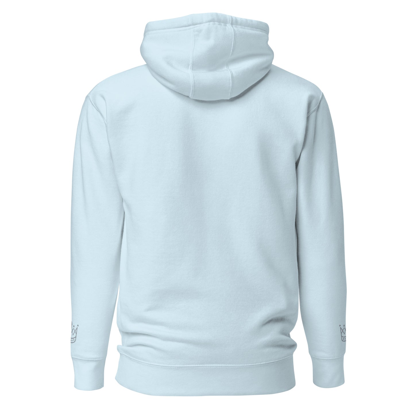 Crown gray SM Hoodie