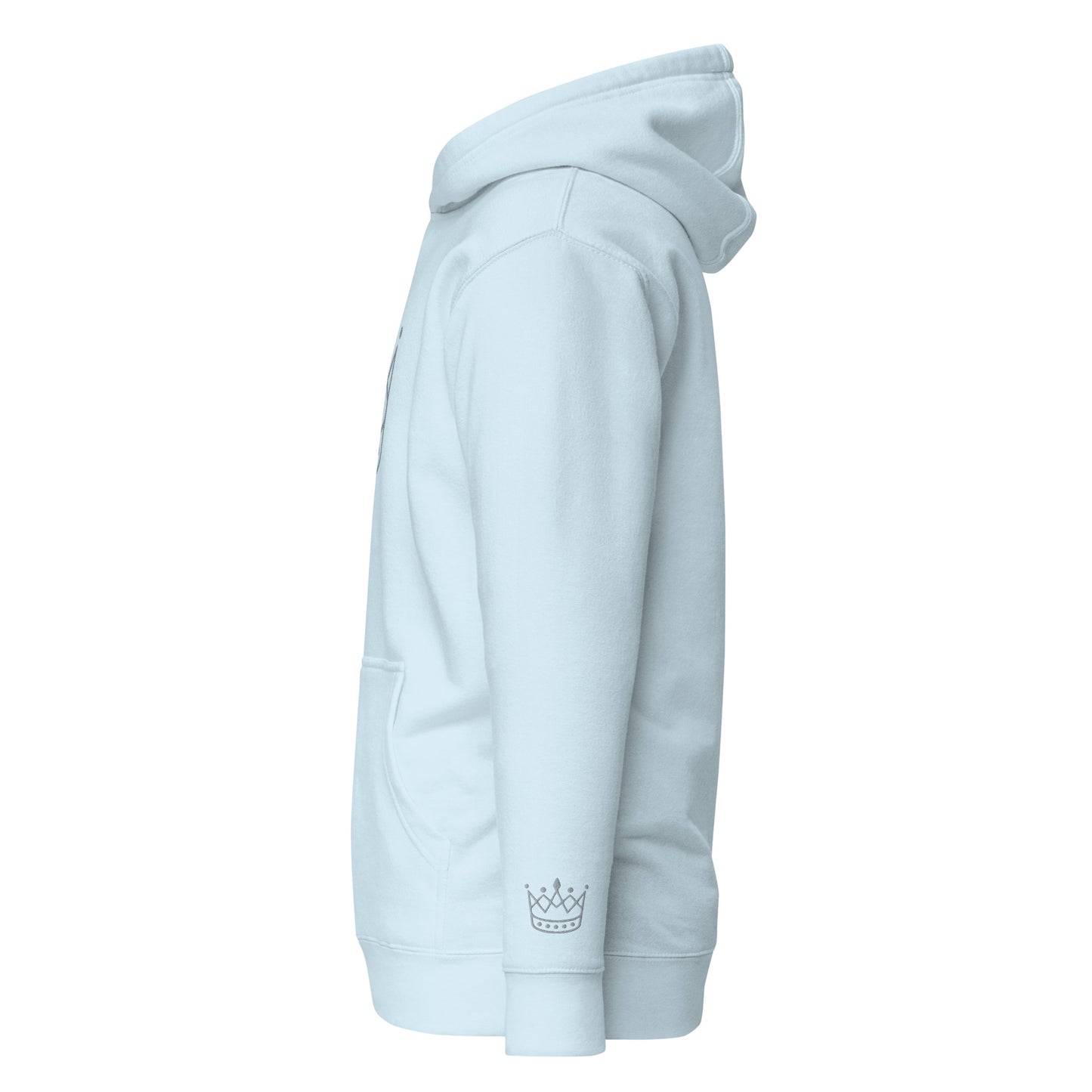 Crown gray SM Hoodie