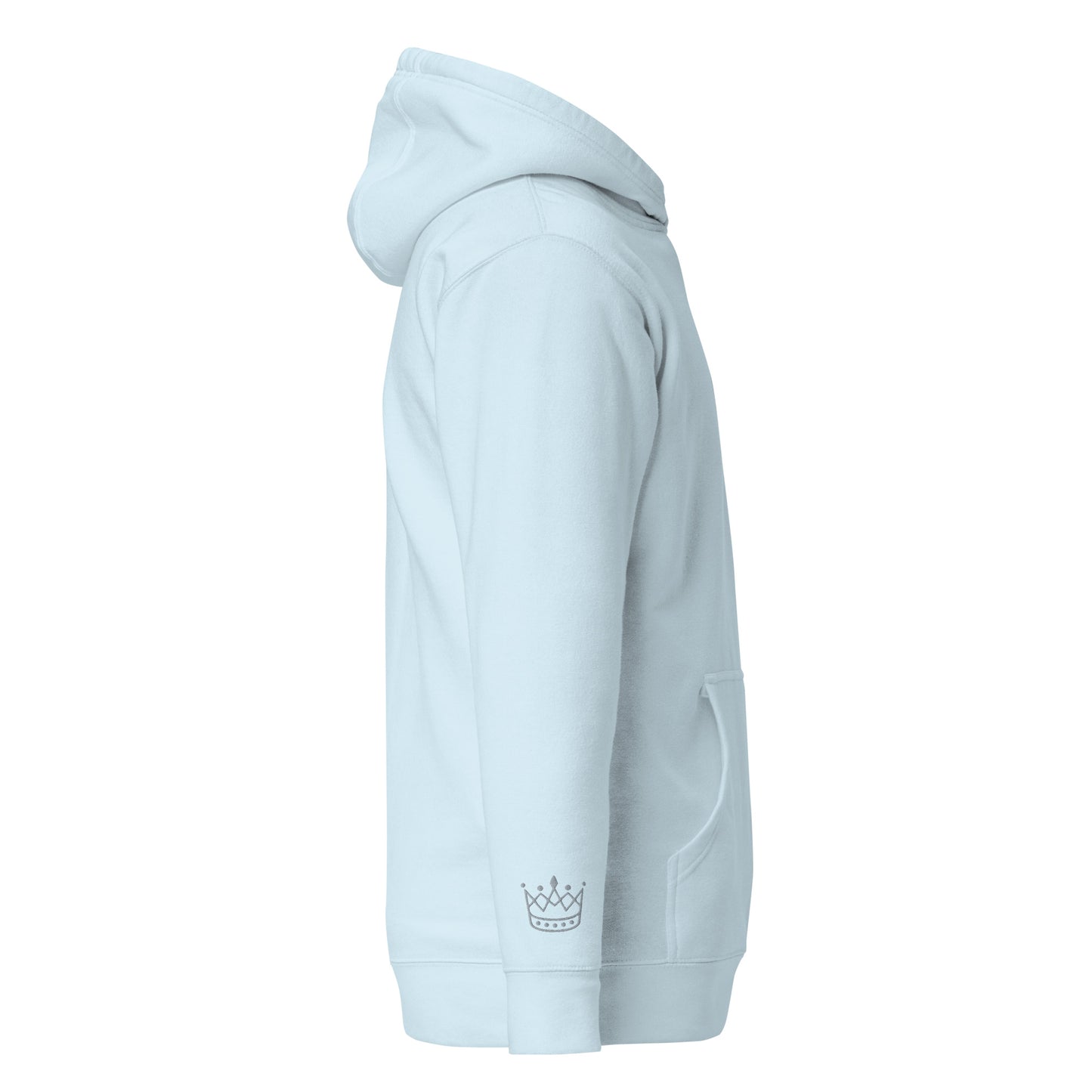 Crown gray SM Hoodie