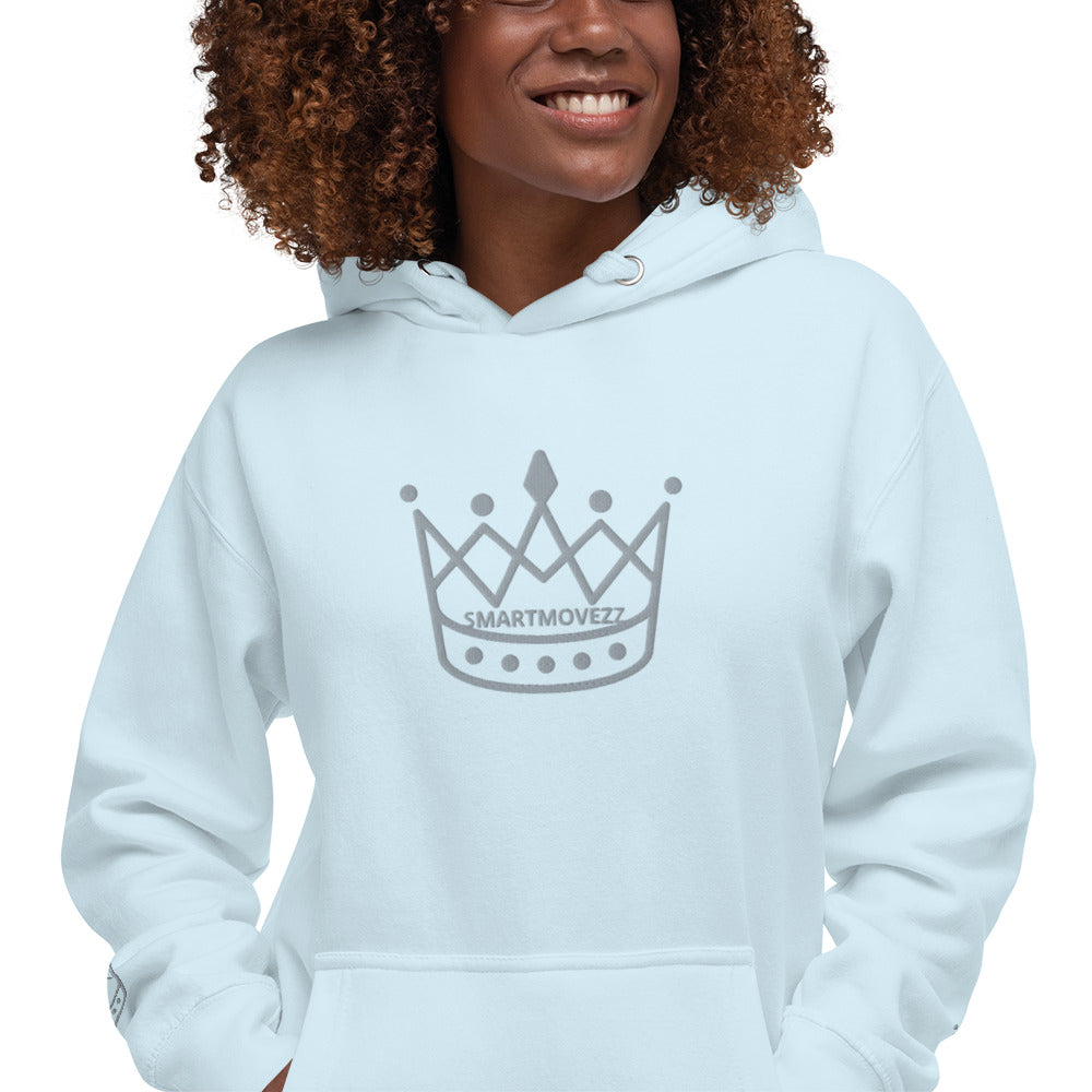 Crown gray SM Hoodie