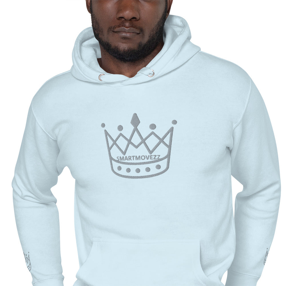 Crown gray SM Hoodie