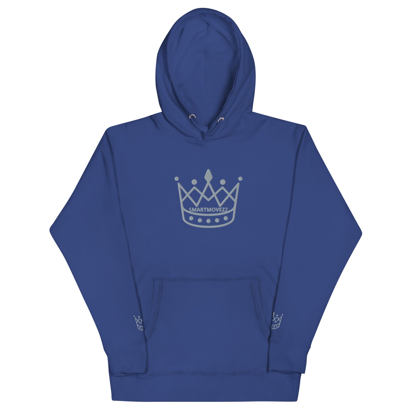 Crown gray SM Hoodie