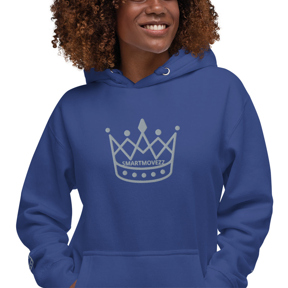 Crown gray SM Hoodie