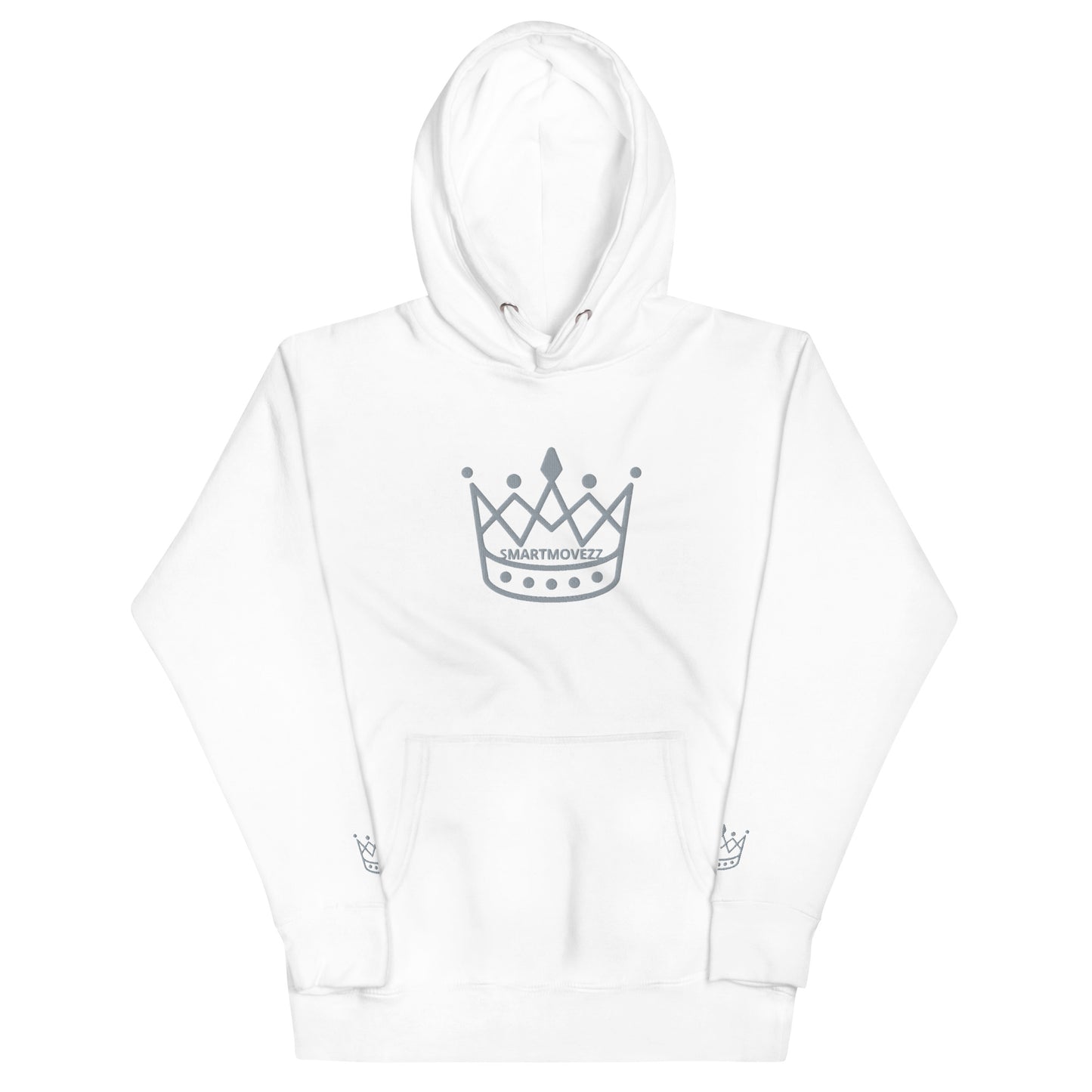 Crown gray SM Hoodie