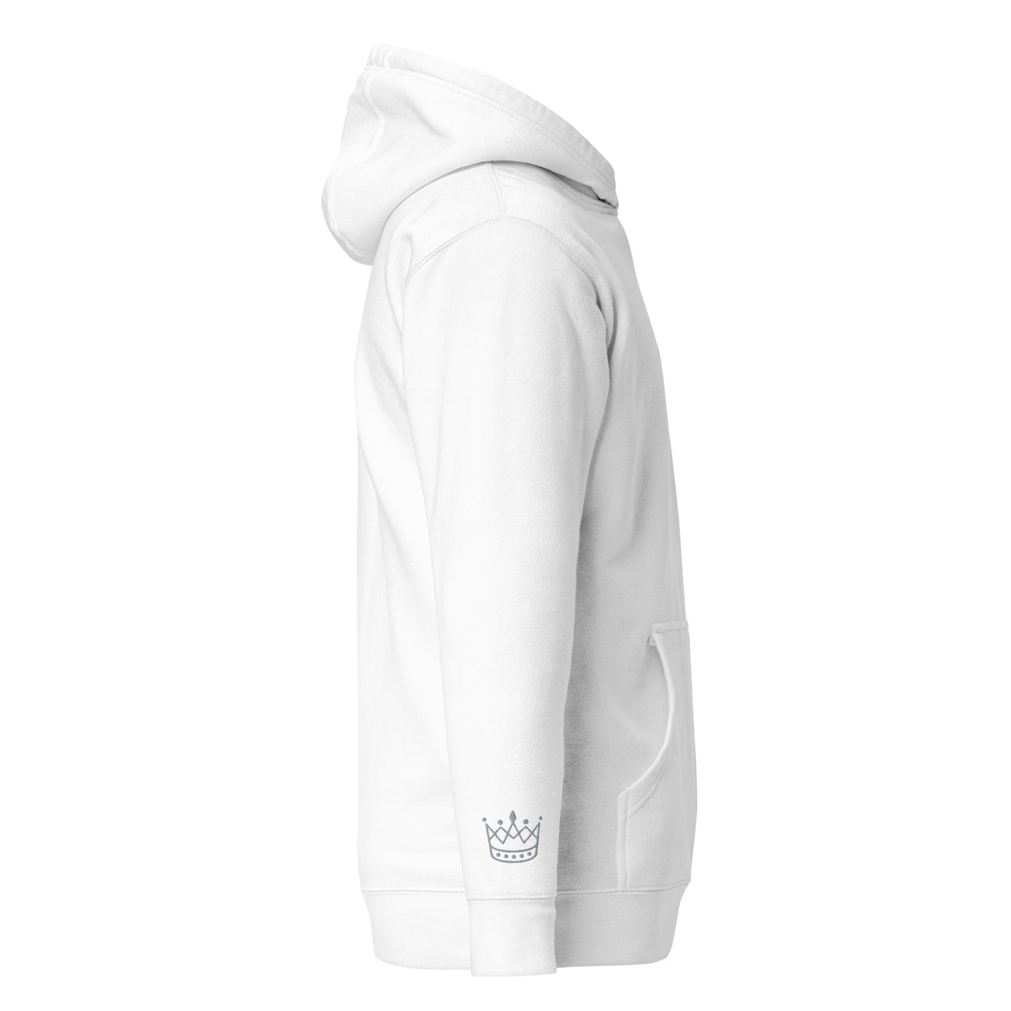 Crown gray SM Hoodie