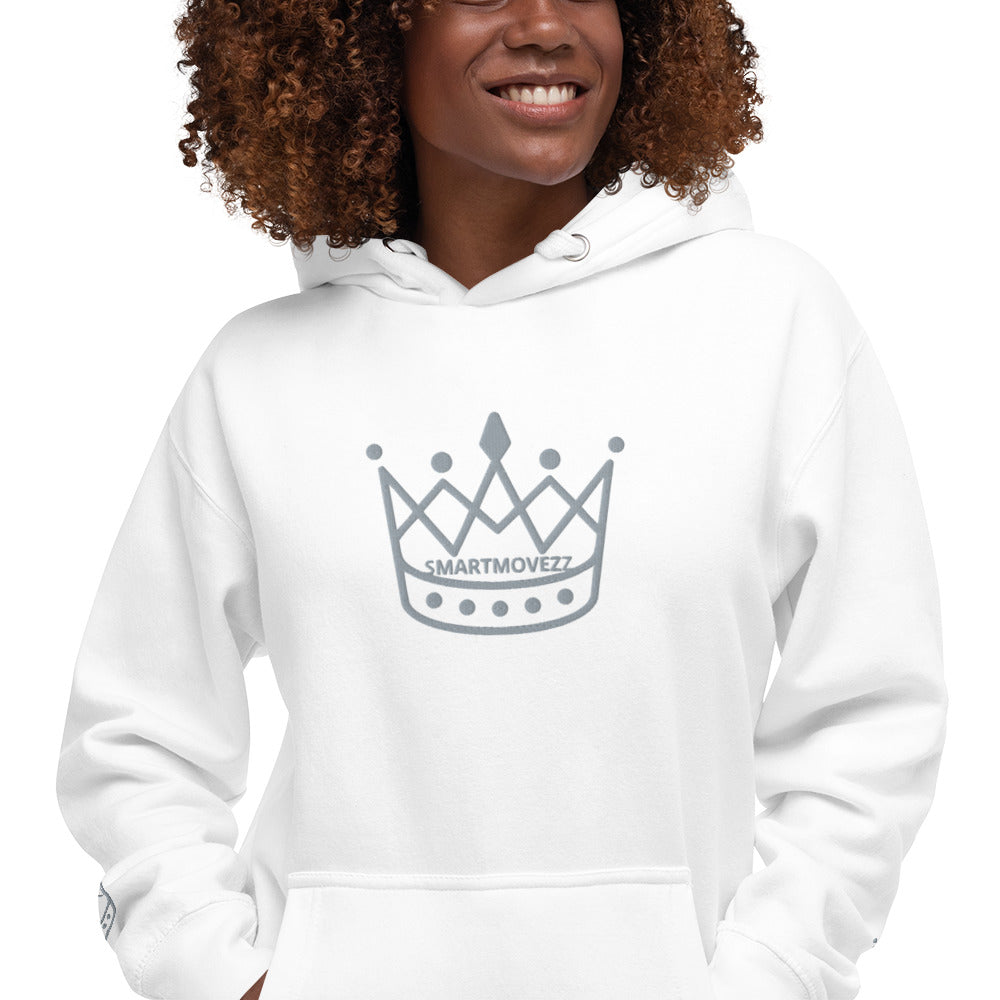 Crown gray SM Hoodie