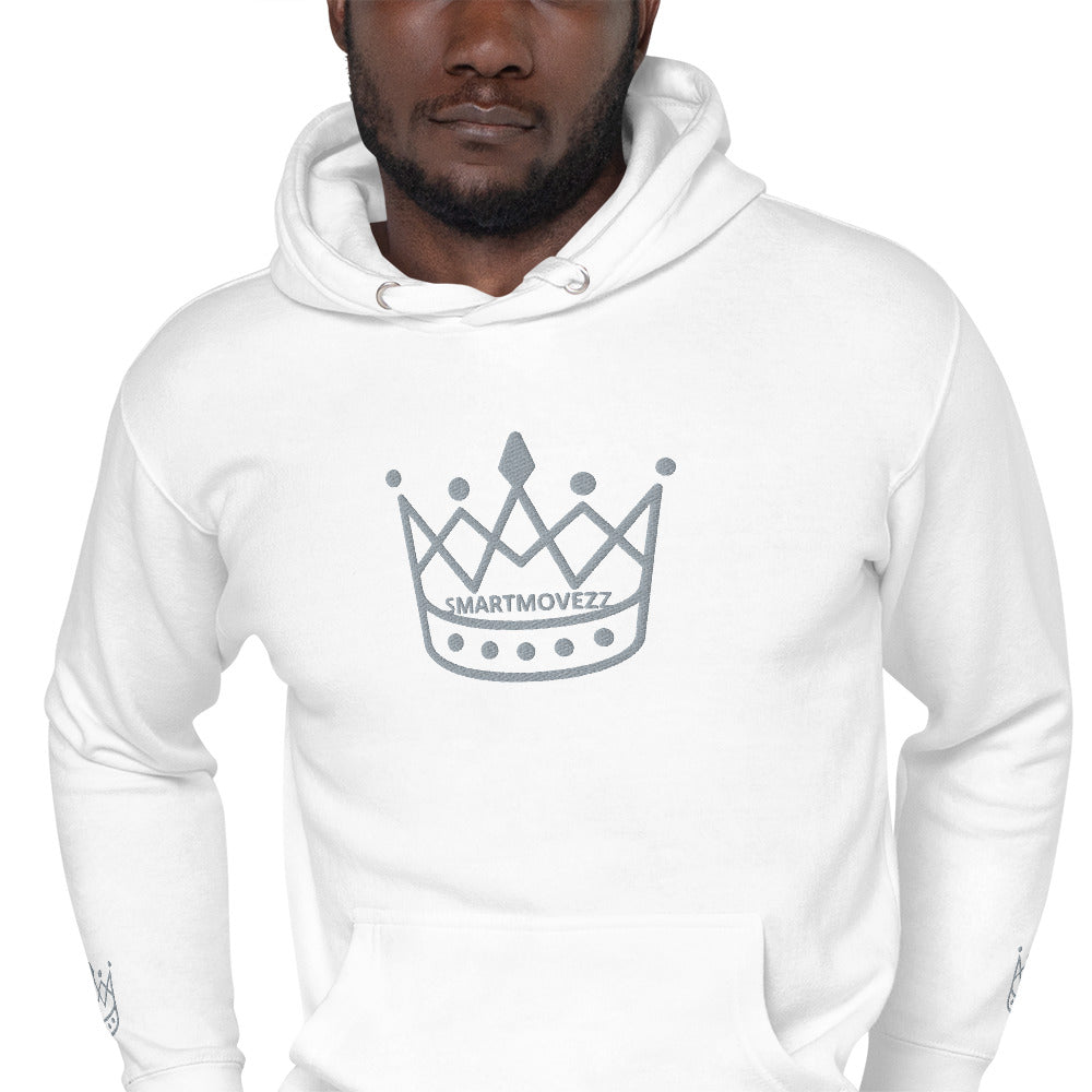 Crown gray SM Hoodie