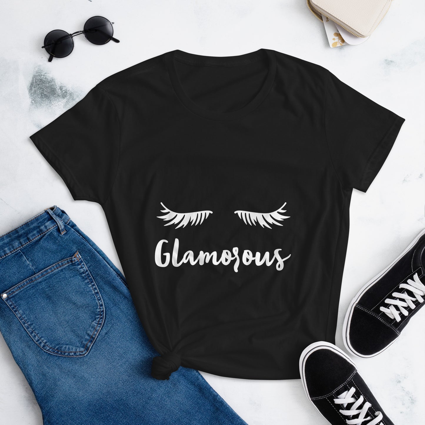 Women's short sleeve t-shirt Glamorous