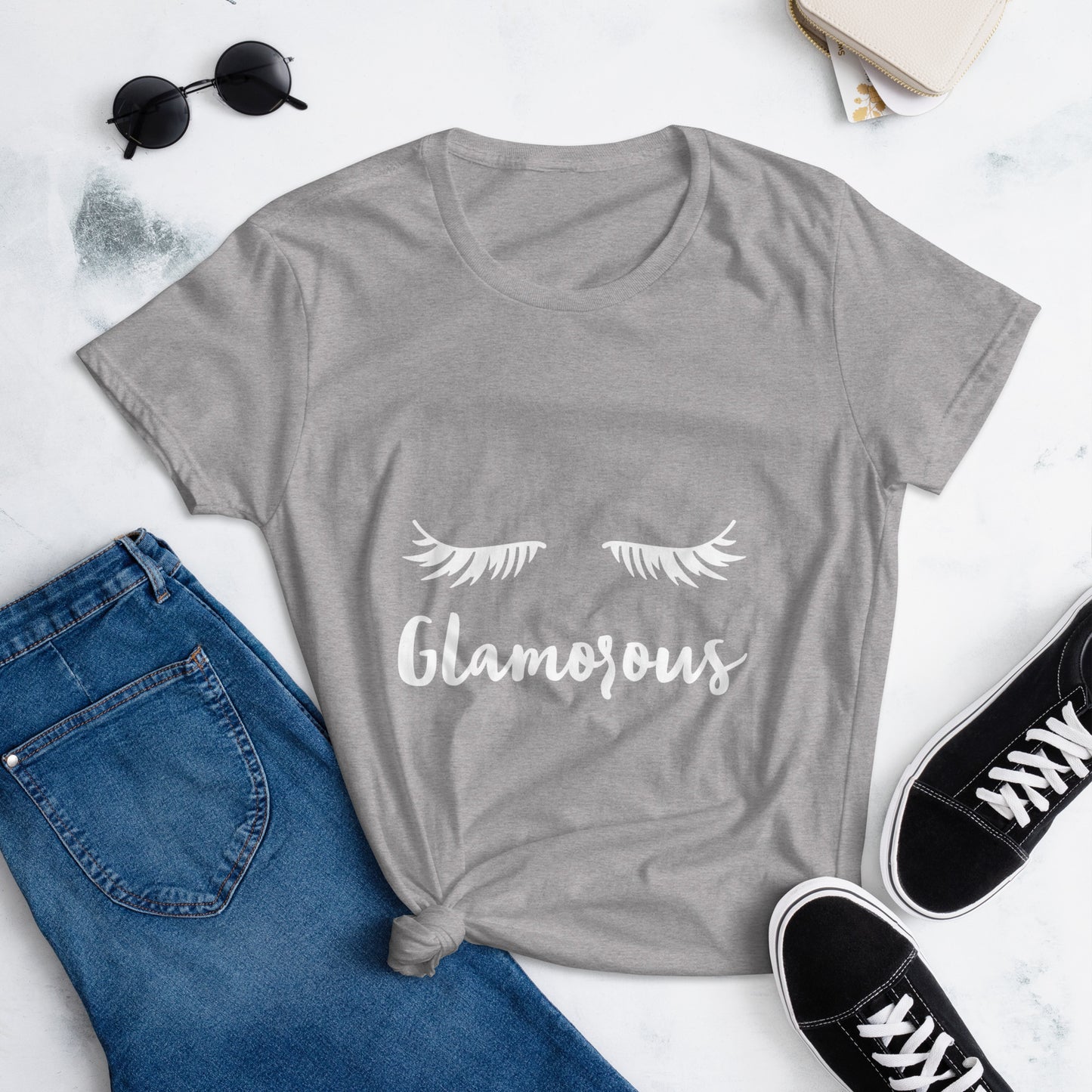 Women's short sleeve t-shirt Glamorous