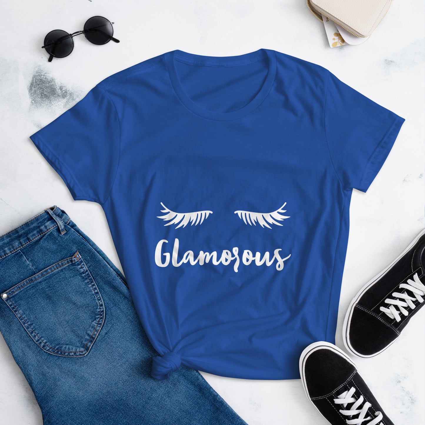 Women's short sleeve t-shirt Glamorous