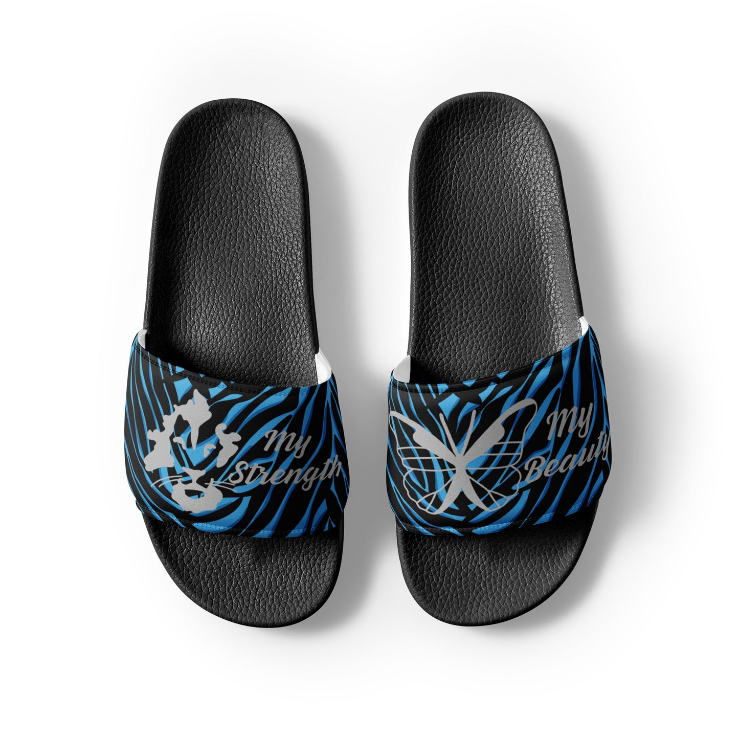 Women's slides Tiger Blue