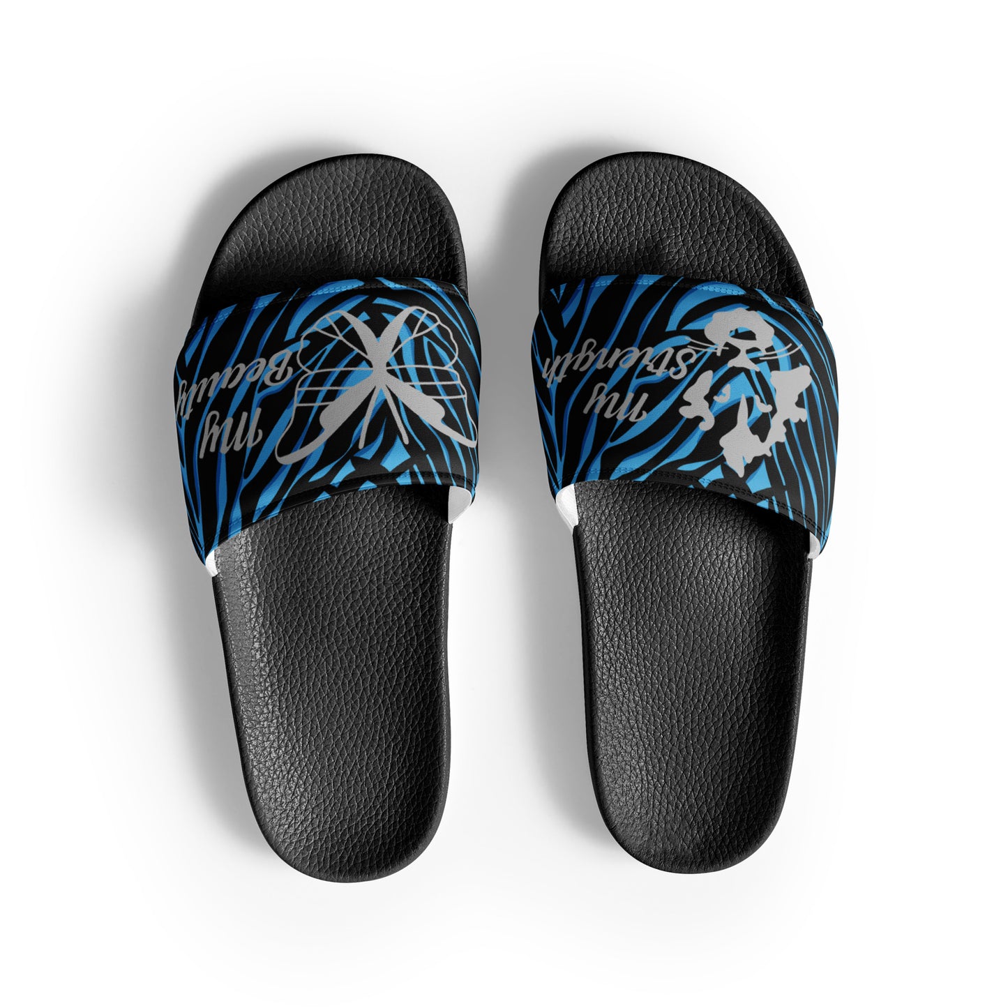 Women's slides Tiger Blue