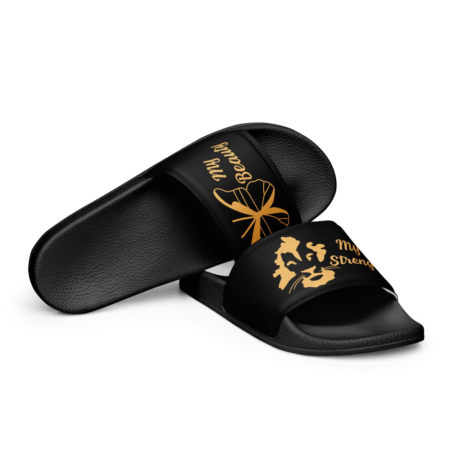 Women's slides Strength BLK