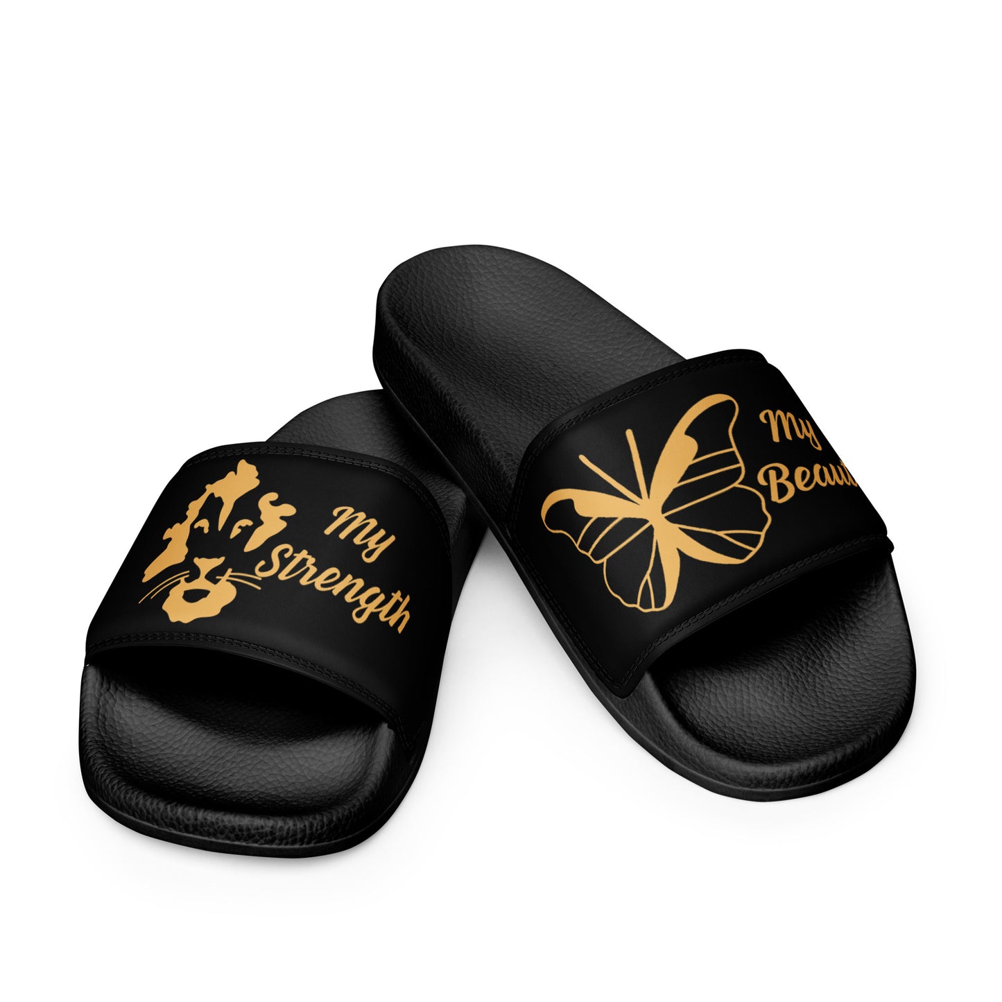 Women's slides Strength BLK