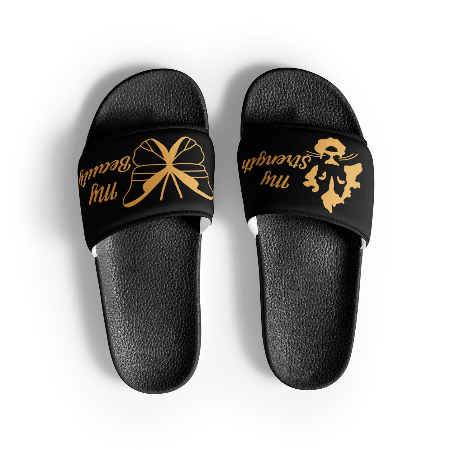 Women's slides Strength BLK