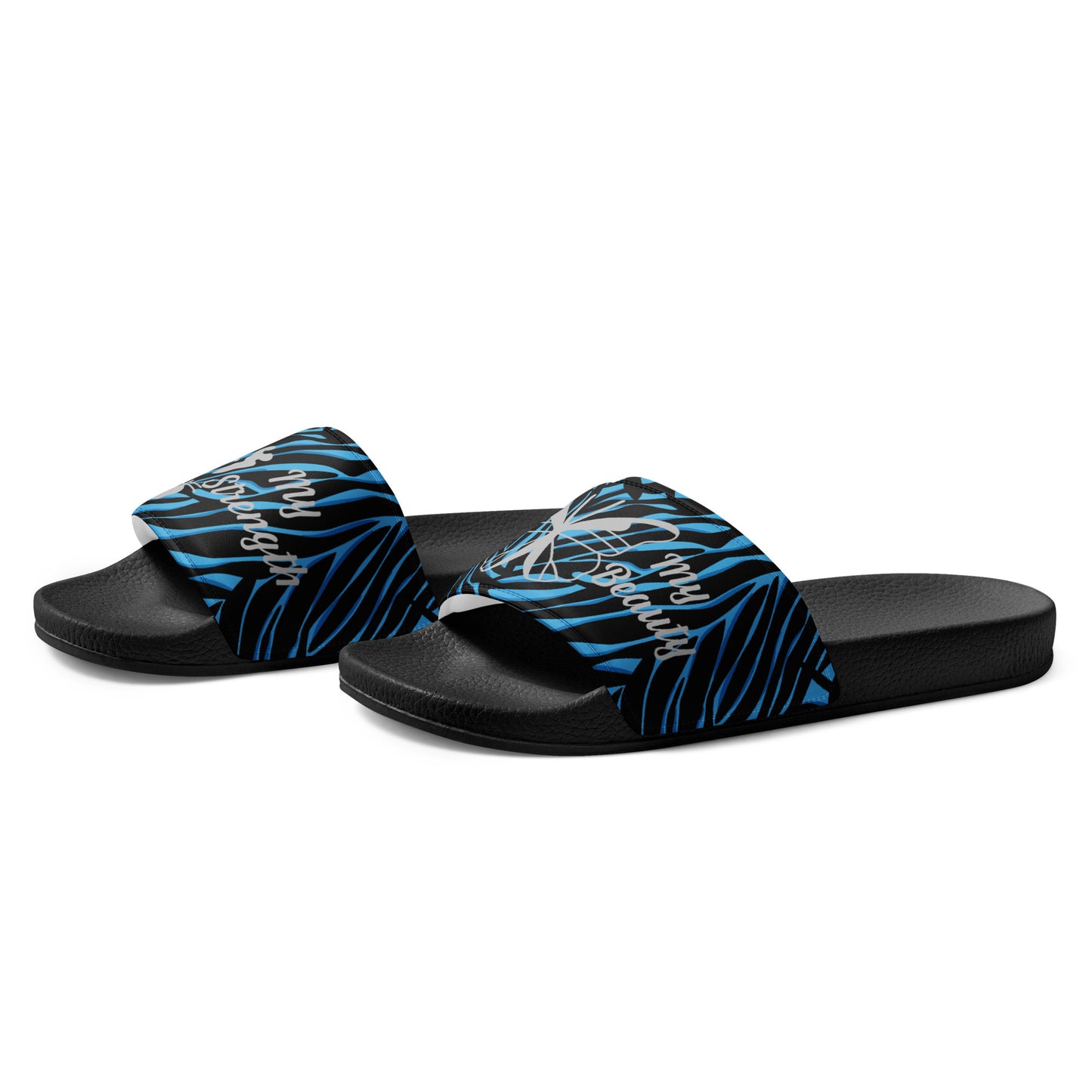 Women's slides Tiger Blue