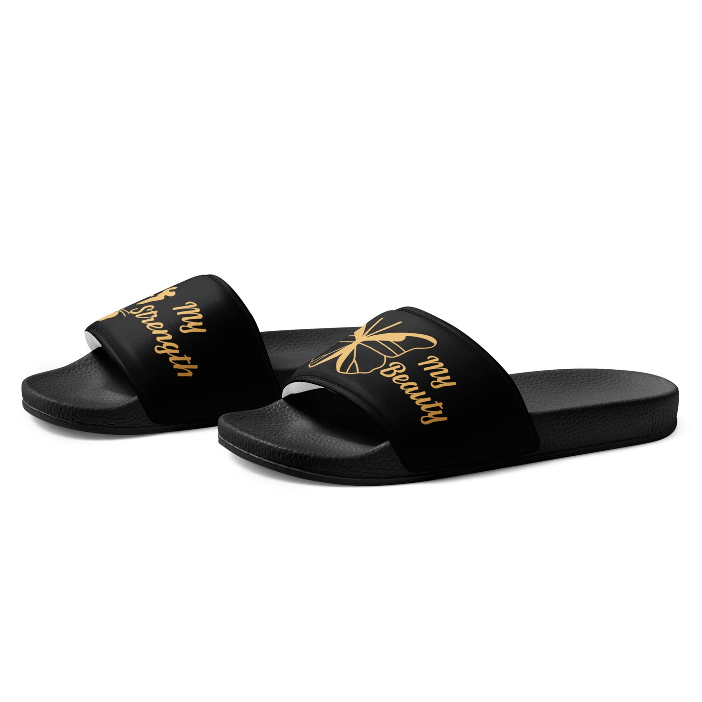 Women's slides Strength BLK