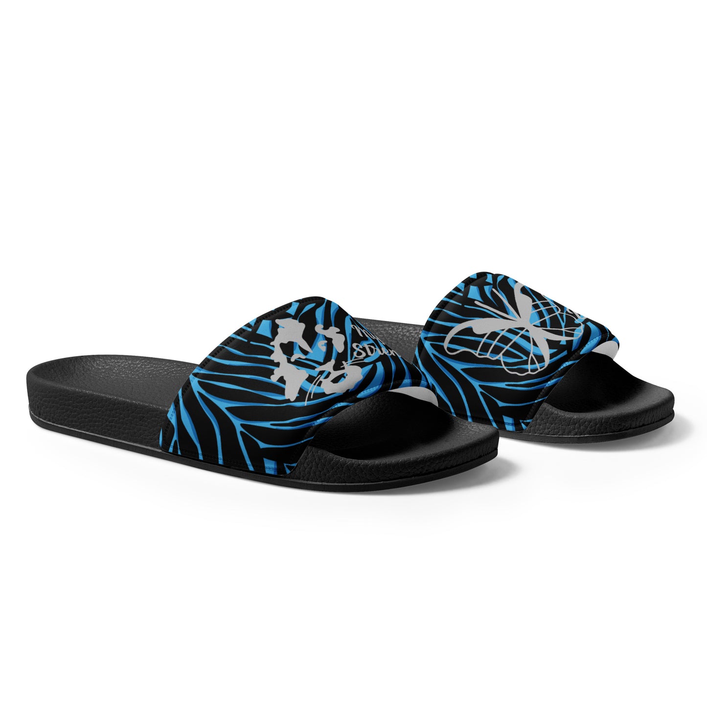 Women's slides Tiger Blue