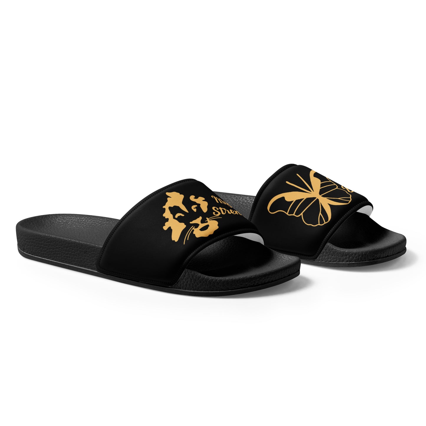 Women's slides Strength BLK