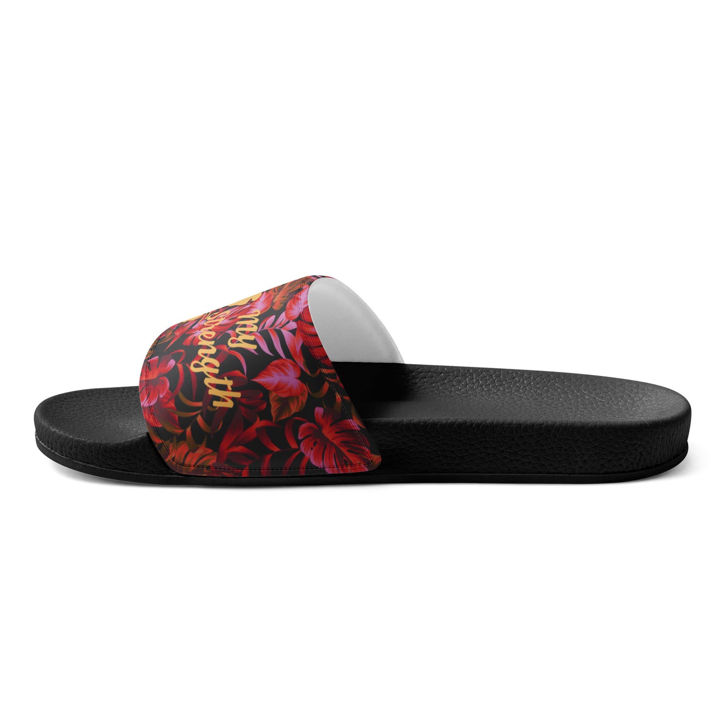 Women's slides Strength Red