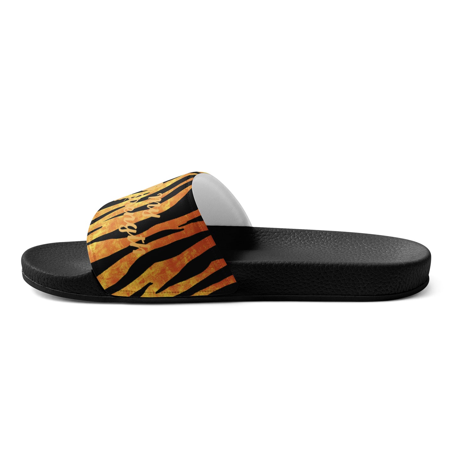 Women's slides Tiger stripped